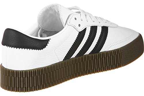 Adidas Sambarose, Zapatillas Clasicas para Mujer, Blanco (Cloud White/Core Black/Gum5), 39 1/3 EU