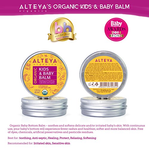 Alteya Bálsamo Orgánico Para Bebé 40 ml - USDA Certificado Orgánico