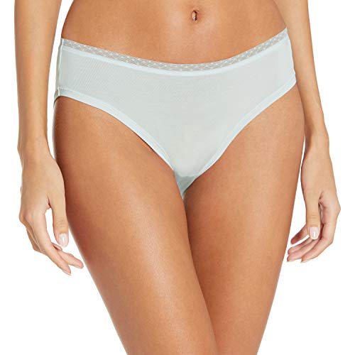 Amazon Essentials Pack de 4 Ropa Interior Modal para Bikini. Underwear, Gris/Rosa/Azul Claro/Lavanda, US XXL (EU 3XL-4XL)