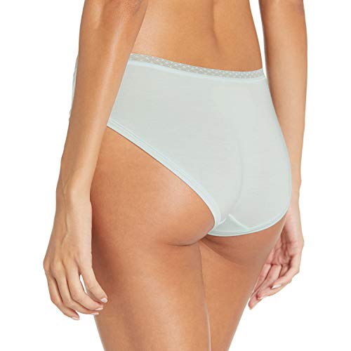 Amazon Essentials Pack de 4 Ropa Interior Modal para Bikini. Underwear, Gris/Rosa/Azul Claro/Lavanda, US XXL (EU 3XL-4XL)