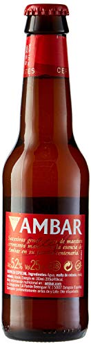 Ambar Especial Cerveza - Paquete de 12 x 250 ml - Total: 3000 ml