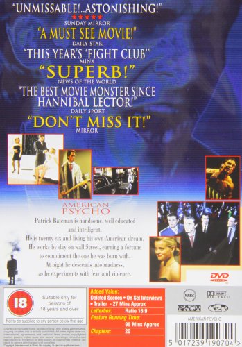 American Psycho [Reino Unido] [DVD]