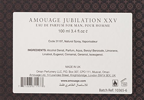 amouage Jubilation XXV Man edp vapo 100 ml, 1er Pack (1 x 100 ml)