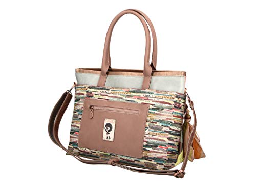 Anekke Bolso Shopping dos Asas Jungle Nature - Beig