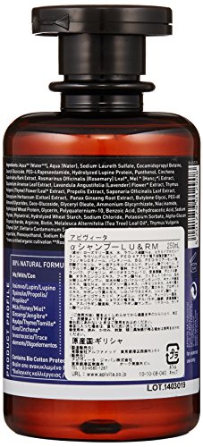 Apivita Champú Tonificante Anticaída Hombre Lupino y Romero, 250ml