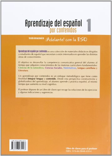 Aprendizaje por contenidos. Libro del alumno. Per le Scuole superiori. Con espansione online: Aprendizaje por contenidos 1 - Alumno (Aprendizaje español por contenidos)