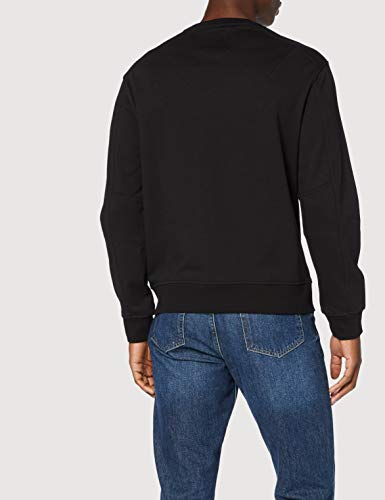 Armani Exchange Icon Sweat Sudadera, Negro (Black 1200), Large para Hombre