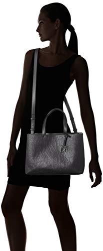 Armani Exchange Liz - Bolso para mujer (24 x 16 x 35 cm), color Negro, talla 24x16x35 cm (B x H x T)