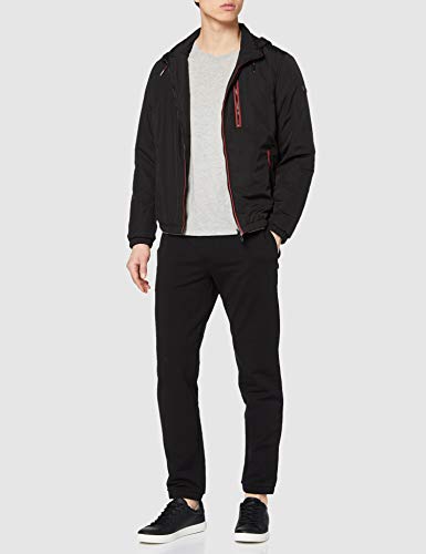 Armani Exchange Stretch French Terry Pantalones de Deporte, Negro (Black 1200), 50 (Talla del Fabricante: Medium) para Hombre