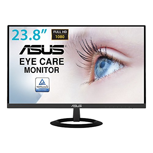 Asus VZ249HE 23.8" Full HD IPS Mate Negro pantalla para PC - Monitor (60,5 cm (23.8"), 1920 x 1080 Pixeles, LED, 5 ms, 250 cd / m², Negro)