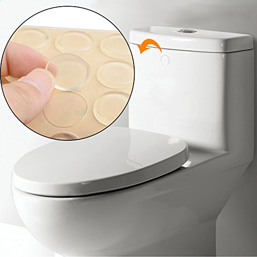 ATPWONZ 18 pcs Autoadhesivas Elásticas Tampón Ø 20 x 3 mm - Base Amortiguadora de Golpes Transparente Almohadillas Protectoras Ideal para Muebles y Puertas y Ventanas para Anti-ruido etc