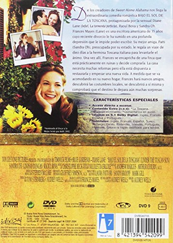 Bajo el sol de la Toscana [DVD]