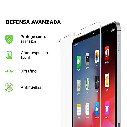 Belkin ScreenForce TemperedGlass - Protector de Pantalla para iPad Pro y iPad Pro 11