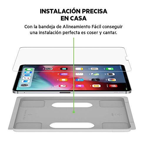 Belkin ScreenForce TemperedGlass - Protector de Pantalla para iPad Pro y iPad Pro 11