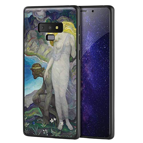 Berkin Arts Newell Convers Wyeth para Samsung Galaxy Note 9/Caja del teléfono Celular de Arte/Impresión Giclee UV en la Cubierta del móvil(Odysseus E Calypso)