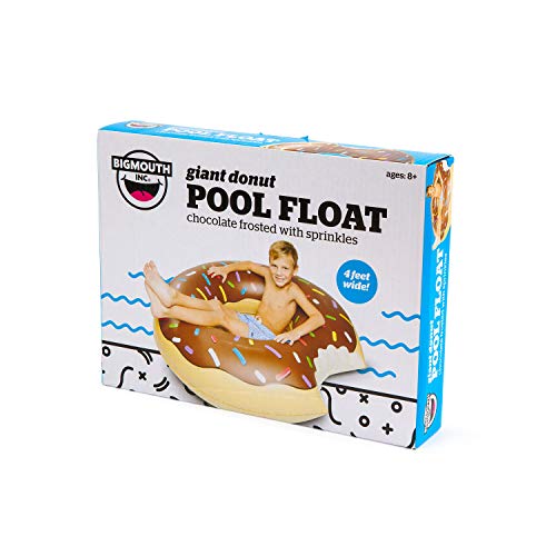 BigMouth Inc Flotador de Piscina Donut Helado (Chocolate)