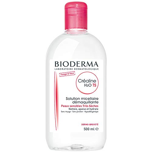 Bioderma Crealine Ts H2O Solution Micelar Peaux Très Sèches 500 ml