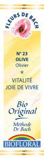 Biofloral, Flores De Bach 23 Olive - Olivo Bio Demeter - 20 ml