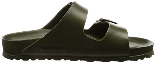 Birkenstock Arizona EVA, Sandalias de Punta Descubierta para Mujer, Verde (Khaki Khaki), 36 EU