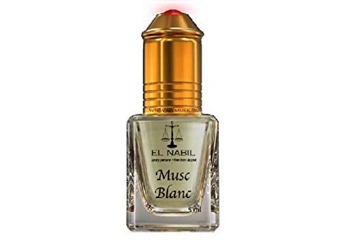 Blanc Musc el Nabil 5 ml parfümöl sin alcohol Cojín Árabe Oud misk Almizcle