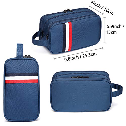 Bolsa de Aseo, VASCHY Bolso de Tocador Impermeable Estuche de Viaje para Maquillaje Bolsa de Cosméticos Bolsa de Lavado con Múltiples Bolsillos