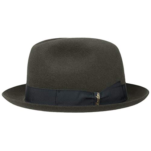 Borsalino Sombrero Marengo Fedora by fieltrofedora (61 cm - Antracita)