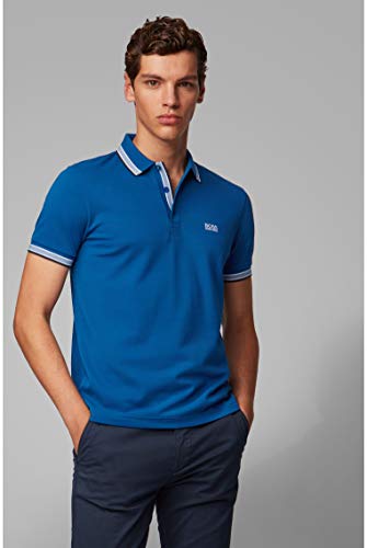 BOSS Green - Polo para hombre azul (medio) XXL