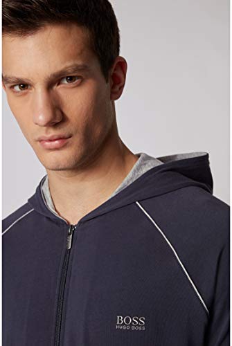 BOSS Mix&Match Jacket H Chaqueta Deportiva, Azul (Dark Blue 409), Large para Hombre