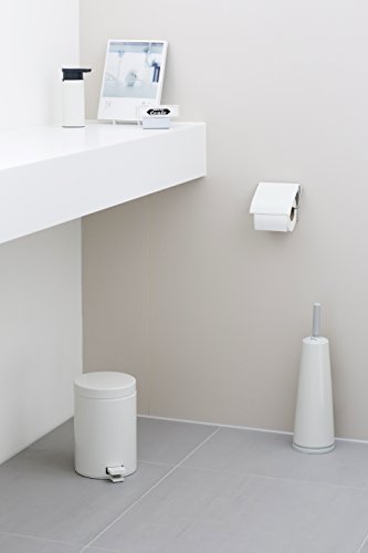 Brabantia 414565 - Dispensador de Papel higiénico, Color Blanco