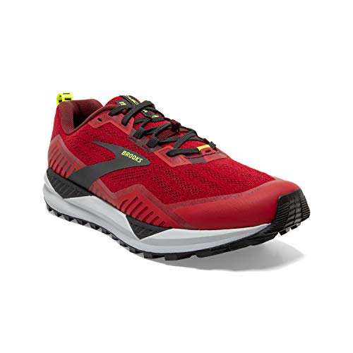 Brooks Cascadia 15, Zapatillas para Correr para Hombre, Samba Red/Brick/Black, 44 EU