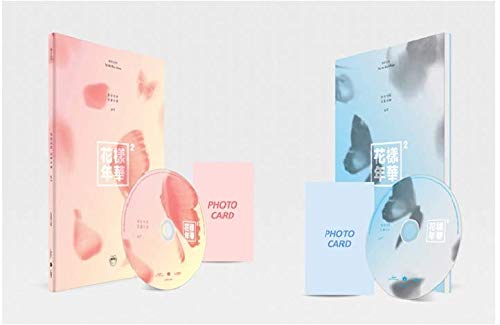 BTS - [In The Mood For Love] PT.2 cuarto Mini Album (Azul Ver.) CD + Photobook + Photocard Bangtan new