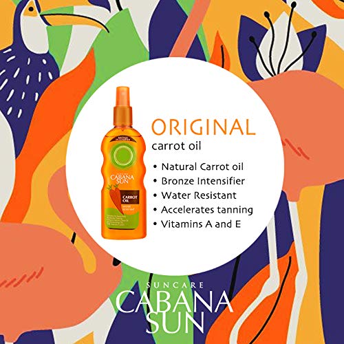 Cabana Sun Original Carrot Oil Accelerates Tanning 200ml by Cabana Sun