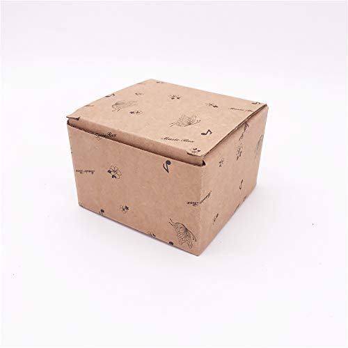 Caja de música de Madera, Caja de música Mini con Movimiento Yunsheng, Play Kiss The Rain