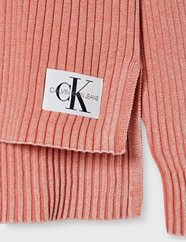 Calvin Klein Relaxed Washed Rib Sweater Sudadera, Morado (Brandied Apricot VAZ), 36 (Talla del Fabricante: Small) para Mujer