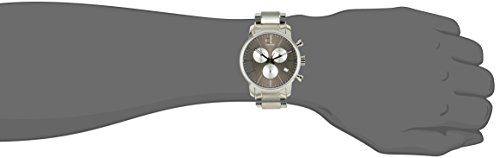 Calvin Klein - Reloj de Pulsera Hombre, Acero Inoxidable, Color Plateado