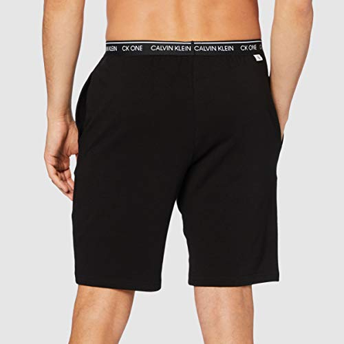 Calvin Klein Sleep Short Pantalones de Pijama, Negro (Black 001), X-Large para Hombre