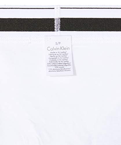 Calvin Klein underwear MODERN COTTON - BIKINI, Bikini Cullote para Mujer, Blanco (White 100), Medium