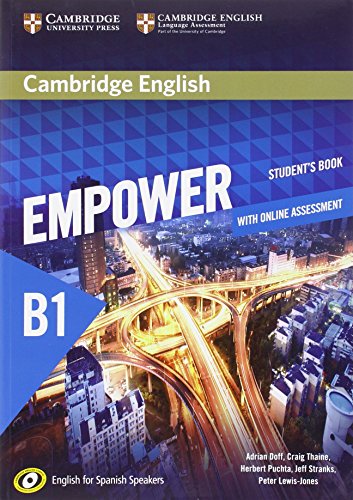 Cambridge English Empower for Spanish Speakers B1 Student's Book with Online Assessment and Practice