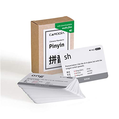 CARDDIA Pinyin chino mandarín (con audio MP3)