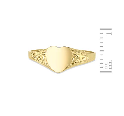 Carissima Gold Anillo de Niña con Oro Amarillo 9K (375) - Tamaño 8.5