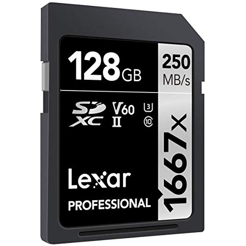 Carte Lexar Professional 1667x 128 Go SDXC UHS-II