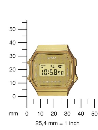 Casio Collection A168WG-9BWEF, Reloj Unisex, Amarillo