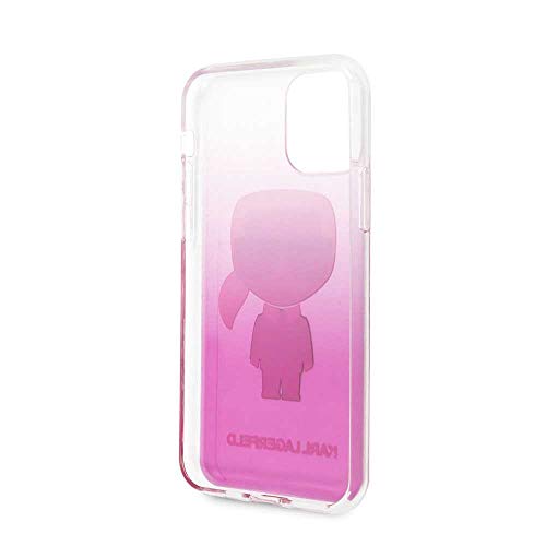 CG Mobile Karl Lagerfeld - Carcasa rígida para iPhone 11 Pro Max (policarbonato), color rosa