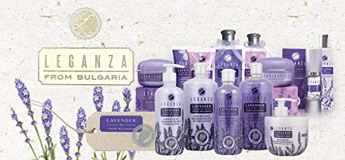 Champú con Aceite Esencial Orgánico de Lavanda, de Leganza para Cabello Graso o Cuero Cabelludo Sensible 1000 ml Sin Parabenos Sin Siliconas