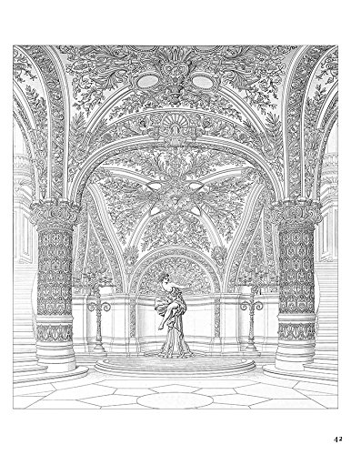 Charles Garnier Designs for the Paris Opera House Coloring Book