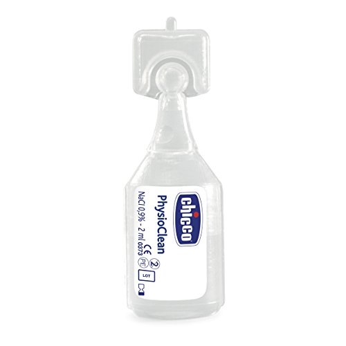 Chicco PhysioClean - Pack de 20 sueros fisiológicos, 2ml