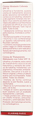 Clarins - HydraQuench Gold 05 - Crema de tratamiento hidratante con color SPF15-50 ml