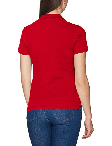 Clique Classic Womens Marion, Polo para Mujer, Rojo, 44 EU (Talla fabricante:XX-Large)