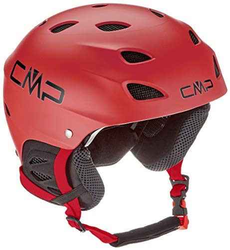 CMP XJ-3 Casco de esquí 38B4684, Unisex niños, Ferrari, S