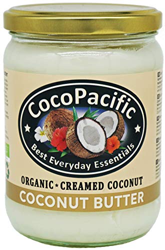 CocoPacific - Crema de manteca de coco bio, 500 ml